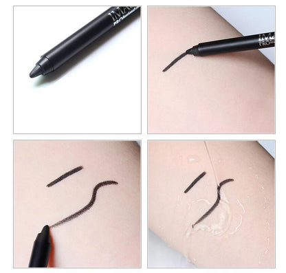 Velvière Black Waterproof Eyeliner Pen & Pencil Sharpener Set