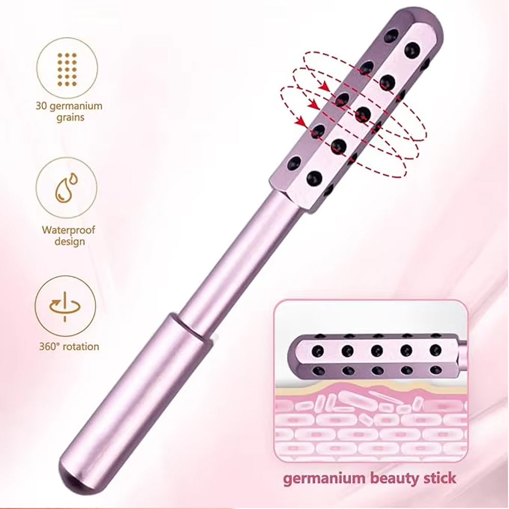 Velvière Germanium Beauty Stick Facial Roller Massage Tool