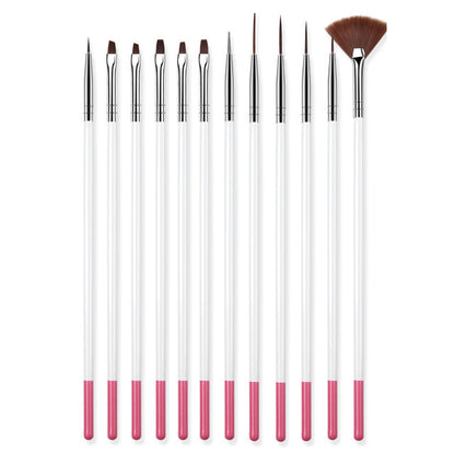 Velvière Nail Art Brushes