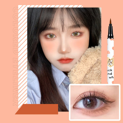 Velvière Waterproof Oil Resistant Color Eyeliner Pen