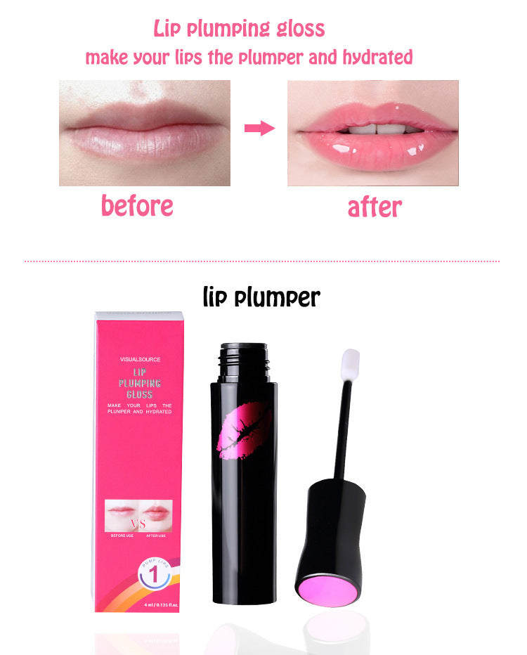 Velvière Lip Plumping Gloss & Moisturizer Serum - Anti-Aging Formula