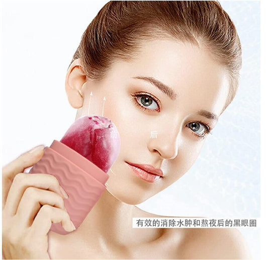 Velvière Facial Ice Roller with Ice Tray