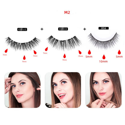 Velvière Magnetic Liquid Eyeliner & False Eyelashes with Tweezer Set