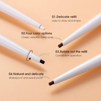 Velvière Ultra-Fine Waterproof Gel Eyeliner Pen - Long Lasting